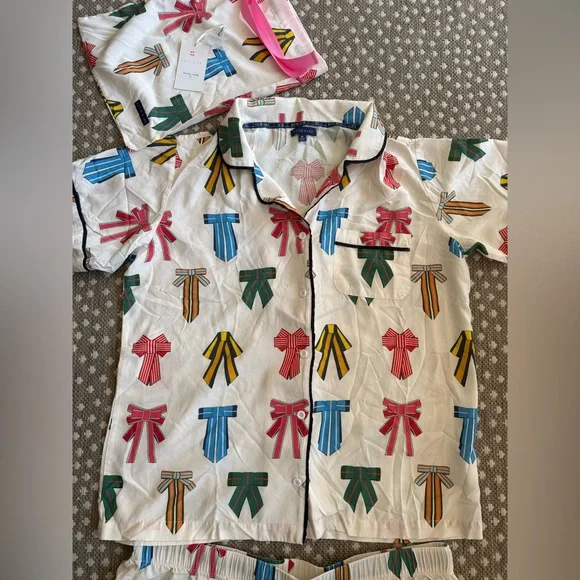 Katie Kime Pajama Shorts Set, Size XL, NEW - Picture 3 of 5